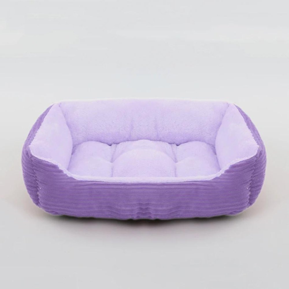 Luxurious plush dog bed for pets. Soft, cozy, washable & non-slip pet accessory for ultimate comfort.