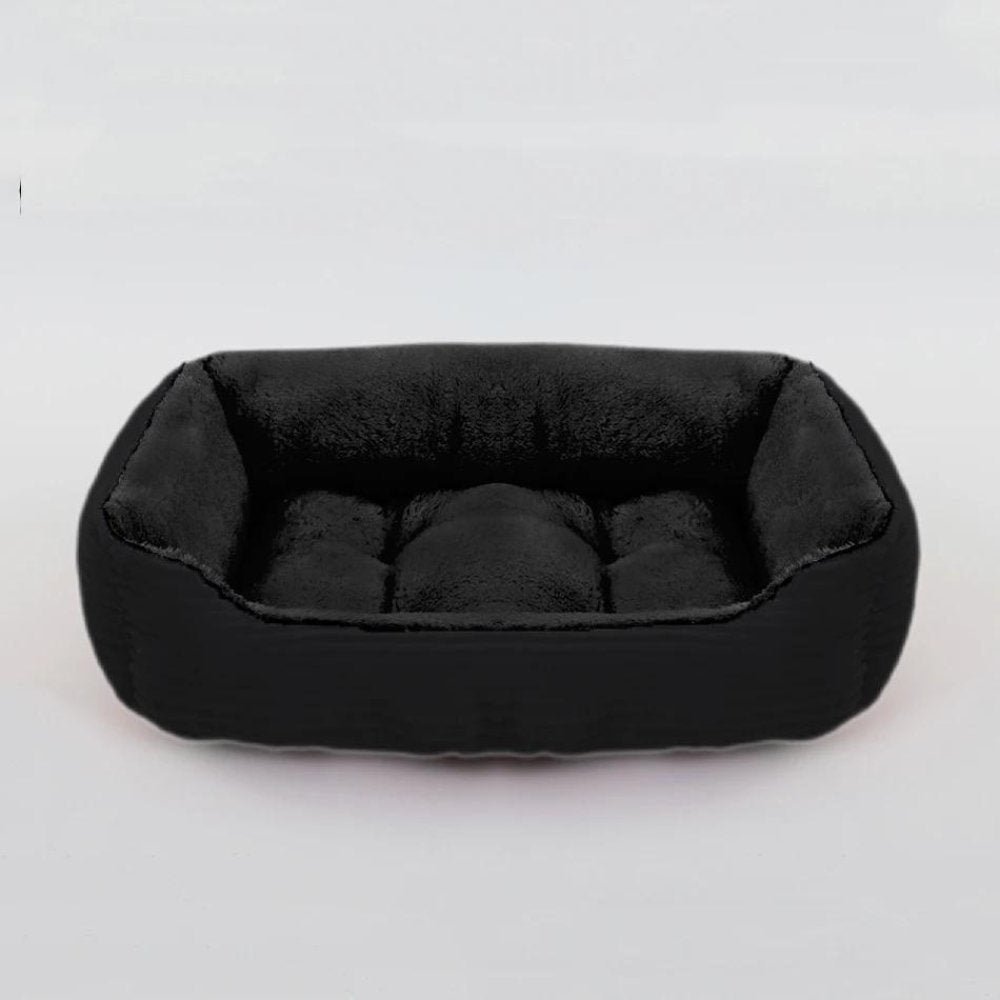 Durable plush dog bed, washable & non-slip. Soft pet bed for ultimate comfort for dogs & puppies.