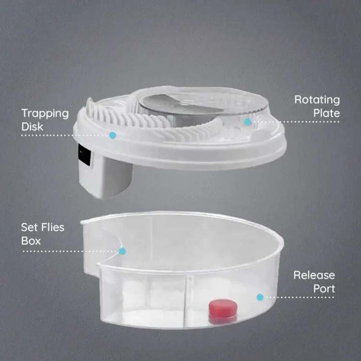 Sleek USB home fly trap for quiet indoor pest control. Effective insect killer against flies in kitchens/patios.
