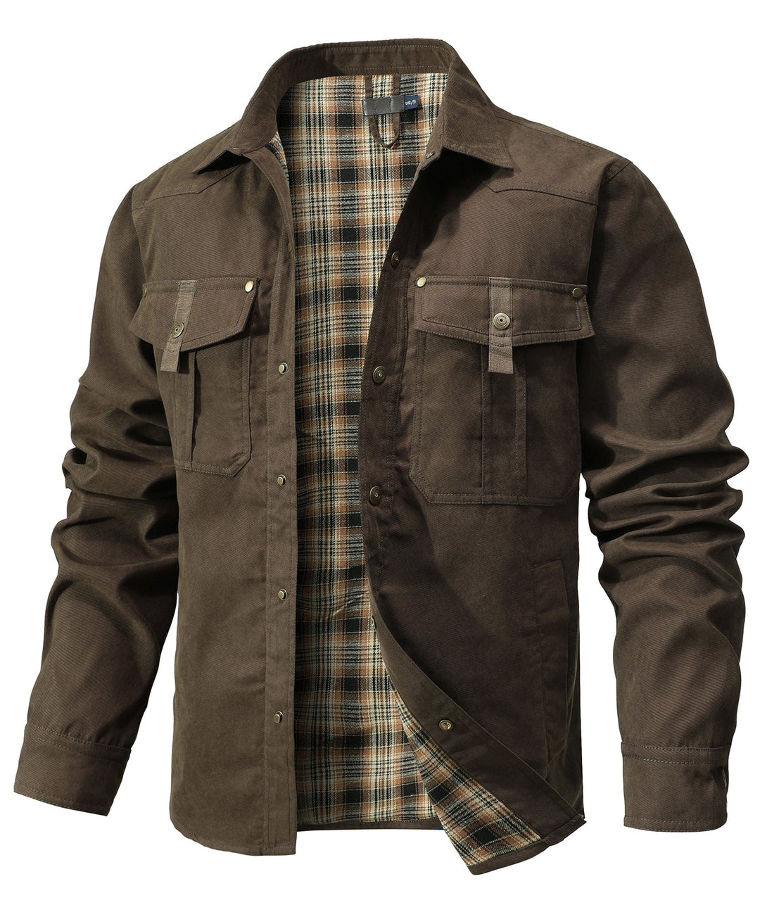 Men's multi-season jacket with robust zippers and practical pocket design