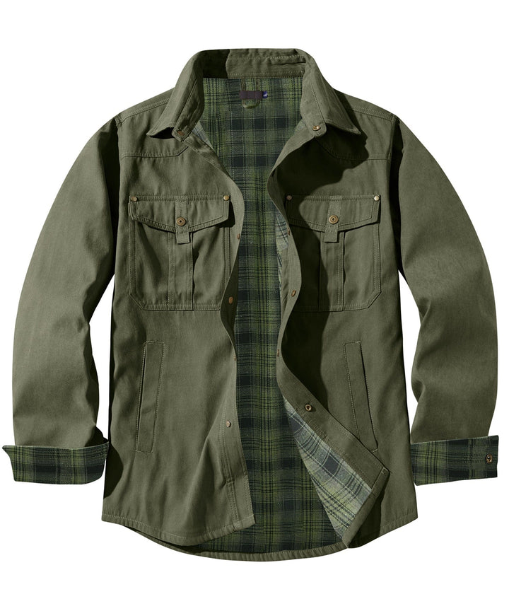 Durable men's workwear jacket, ideal for various outdoor tasks & multi-season use