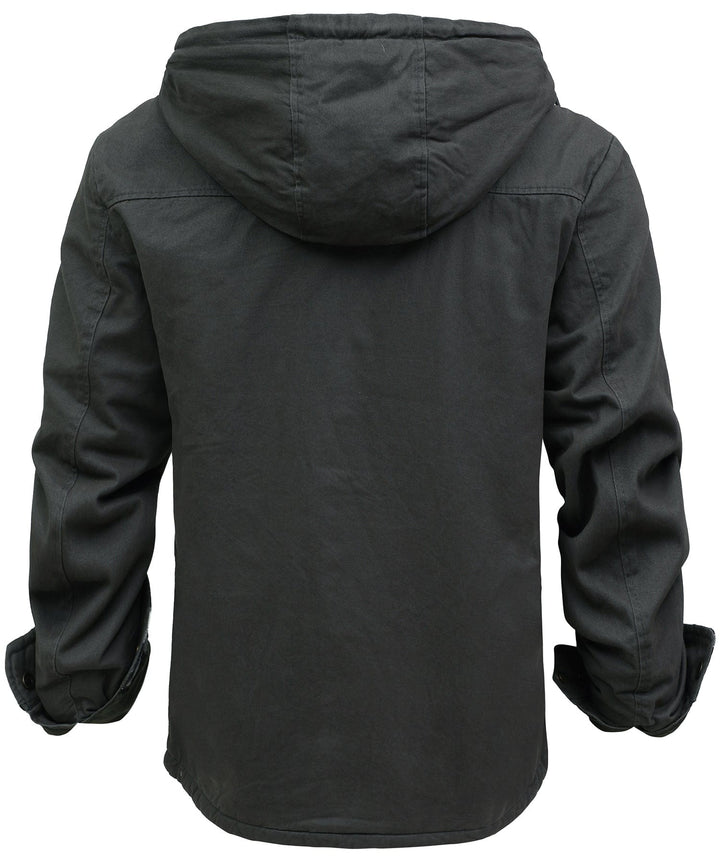Thermal men's outdoor jacket, fleece comfort, for chilly weather protection