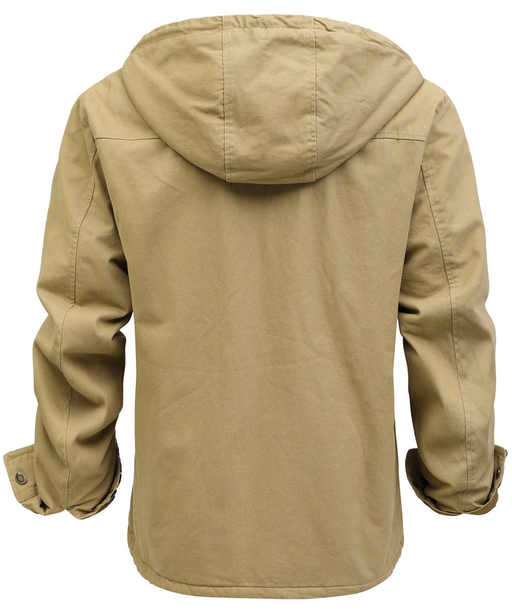 Men's workwear fleece jacket, rugged thermal, built for hard work outdoors