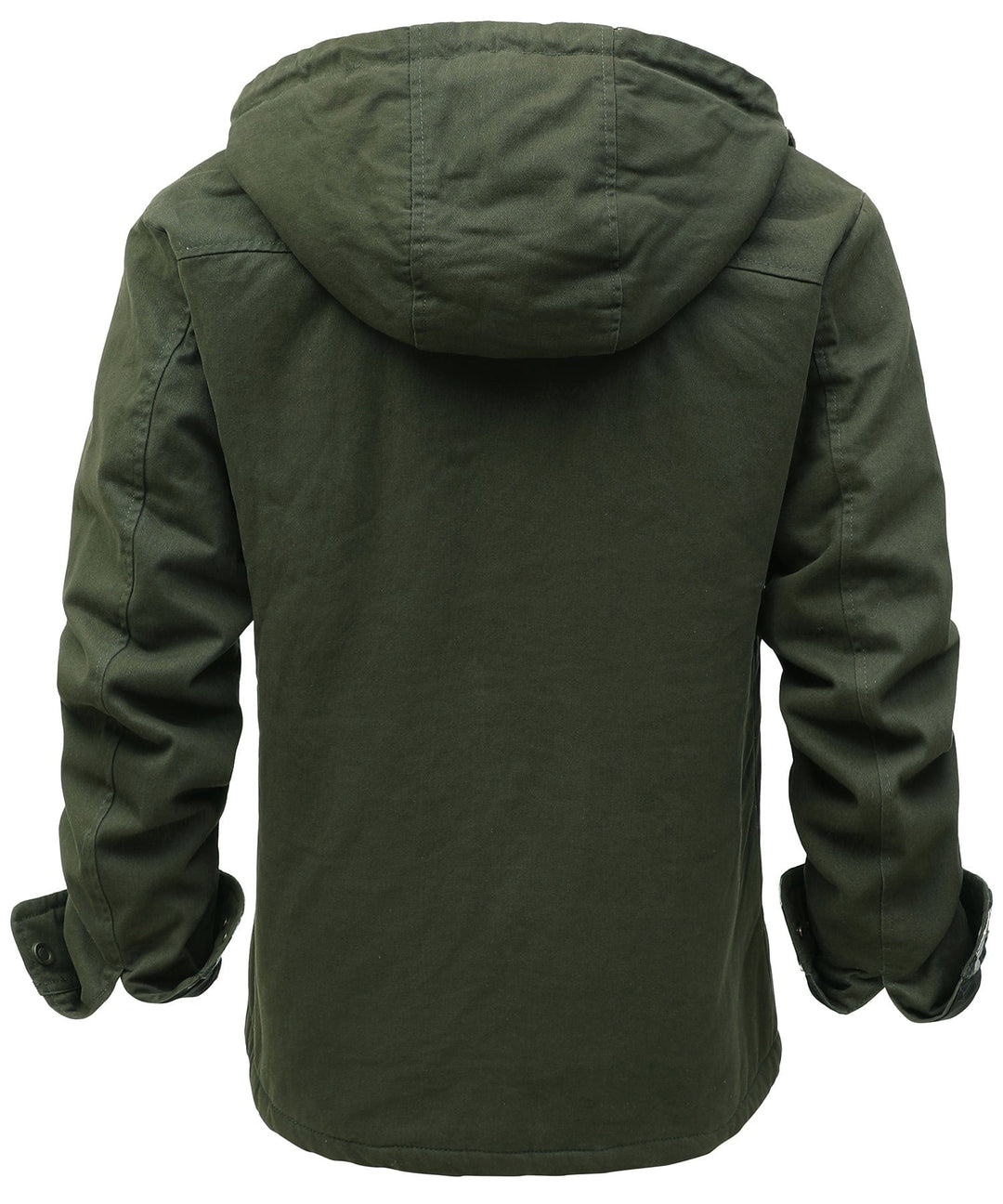Outdoor men's jacket, black thermal fleece, versatile for various activities