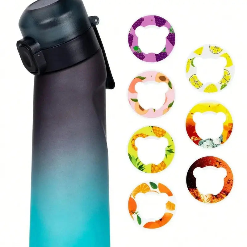 Scented Hydration Water Bottle, 0.65L, for flavored water & healthy drinking with aroma technology.