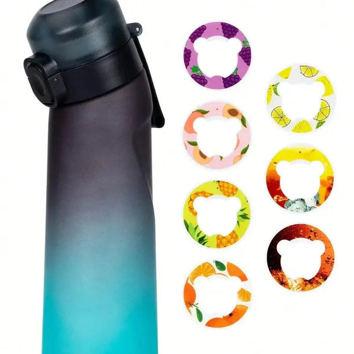 Scented Hydration Water Bottle, 0.65L, for flavored water & healthy drinking with aroma technology.