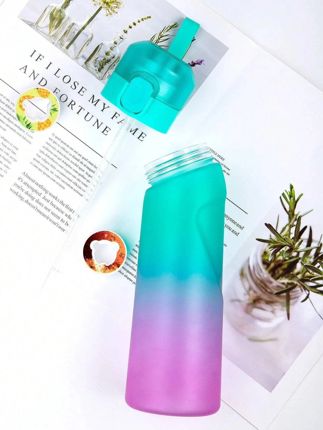 Air Up 0.65L flavored water bottle. Revolutionary aroma technology for healthy, sugar-free drinking.