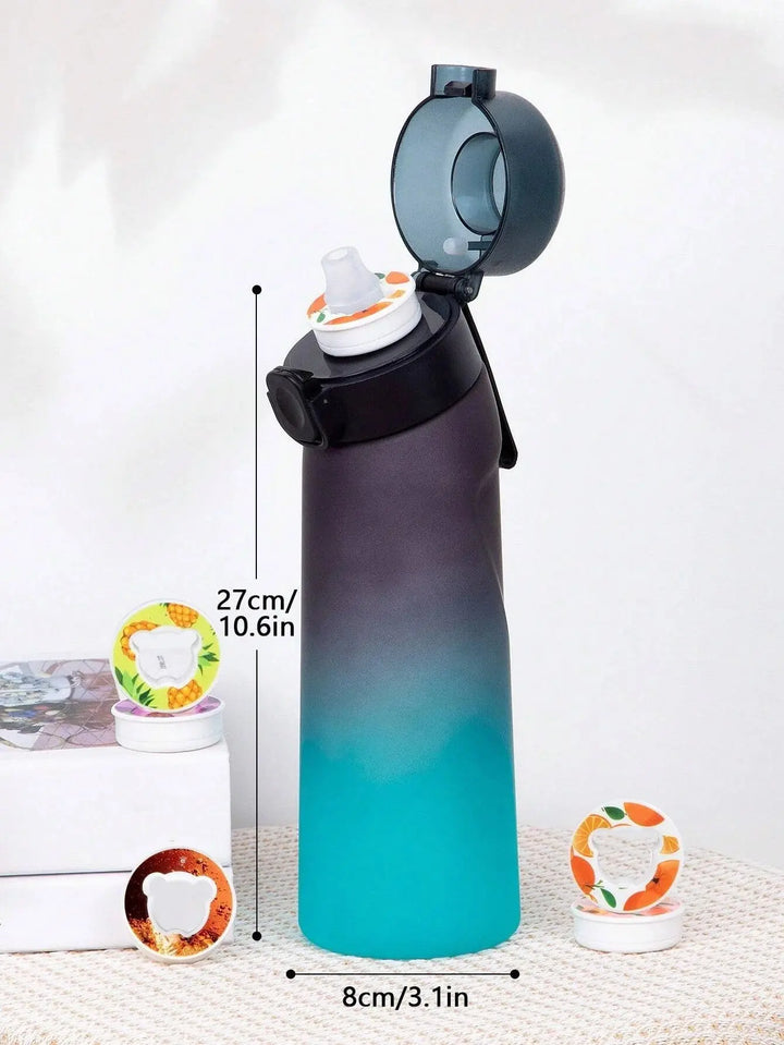 Stay hydrated with the 0.65L aroma technology water bottle. Perfect for flavored water & sports.