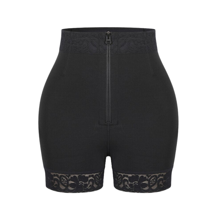 Seamless butt lifter shapewear shorts for women with tummy control, perfect for a smooth silhouette.