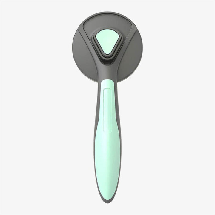 Easy-to-use self-cleaning pet comb for dog & cat grooming. Removes pet hair & tangles for a smooth, healthy coat.