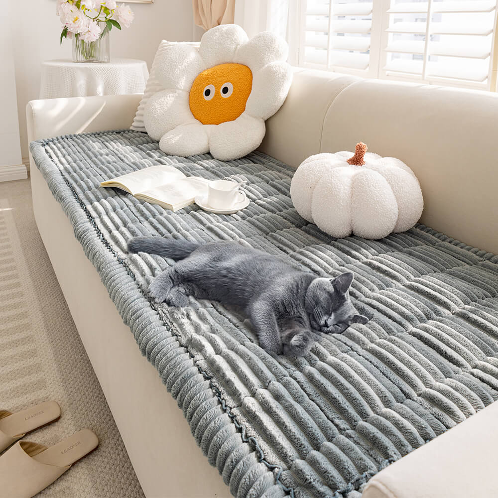 Soft Flannel Non - slip Pet Couch Cover for All Furniture Sizes - Lexians