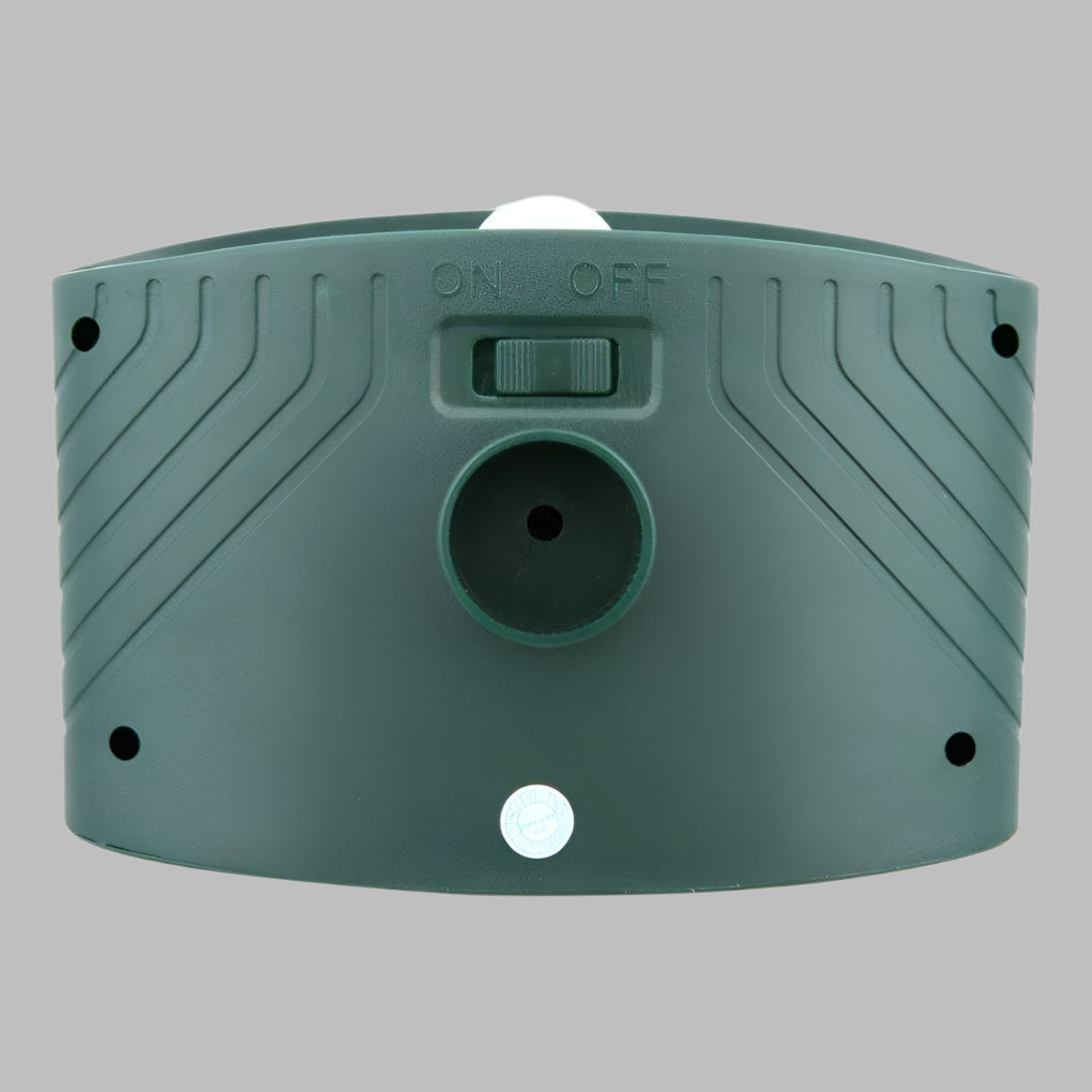 Garden & yard solar repeller. Ultrasonic pest control for rabbits, wildlife deterrent.