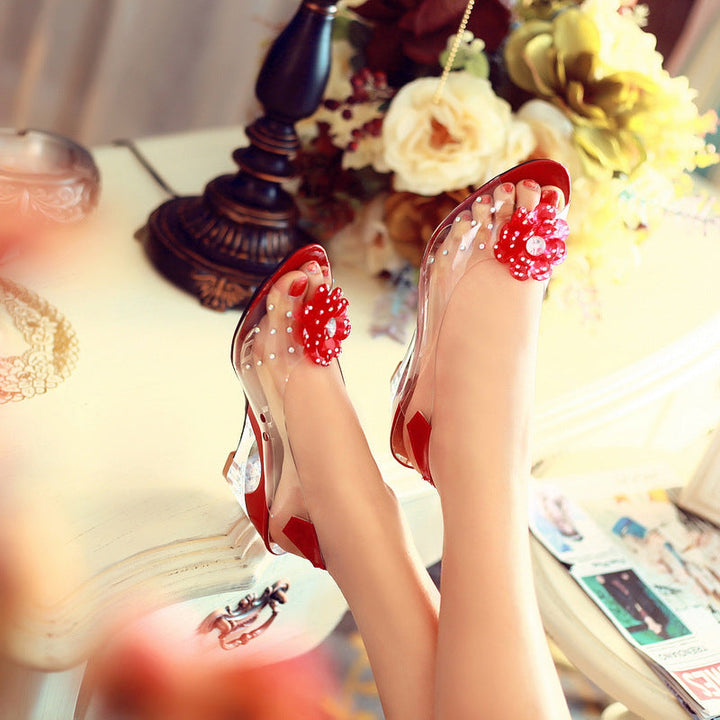 Versatile sparkling wedge sandals for women. Perfect for casual summer days, elegant evening events, or stylish beach wear.