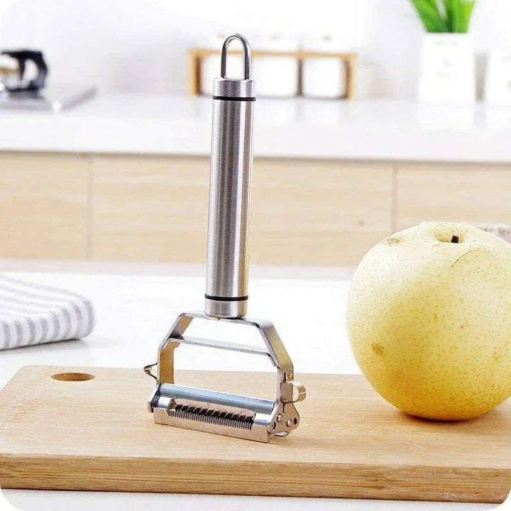 Stainless Steel Multi - Function Vegetable Peeler & Julienne Cutter - Lexians