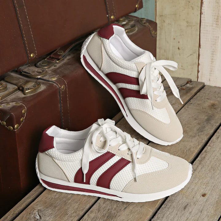 Everyday women's comfortable sneakers. Low-top lace-up design for casual yet chic style.