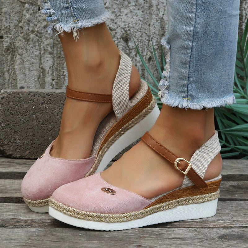 Classic women's summer espadrilles, lightweight and comfortable for warm weather.