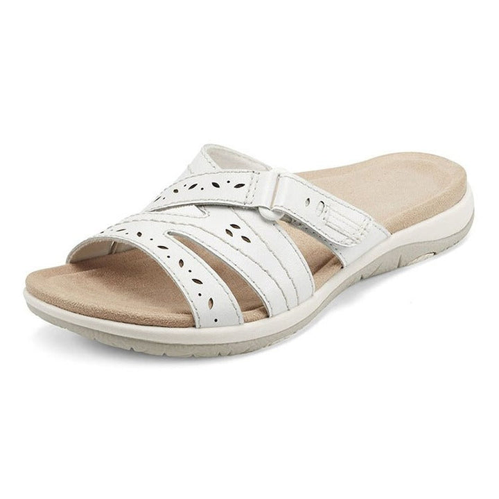 Women's adjustable comfort sandals, providing crucial foot & arch support for summer.