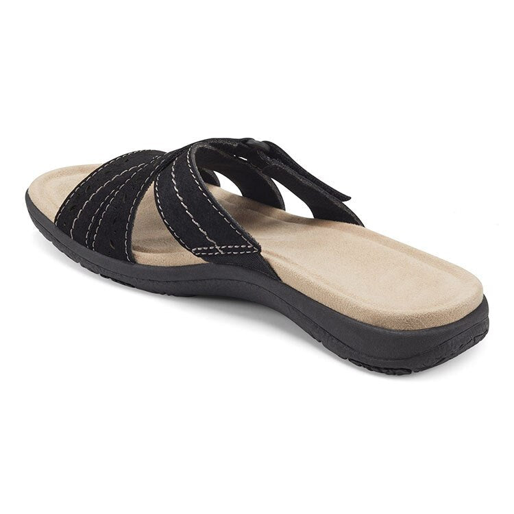 Women's comfort footwear: adjustable orthopedic sandals ensuring arch support & stability.