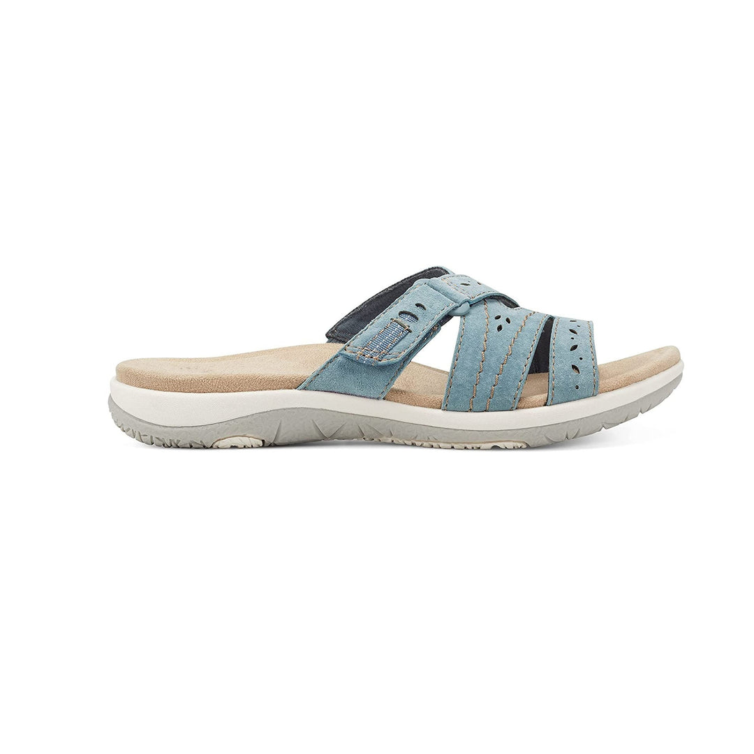 Lightweight women's orthopedic summer sandals with adjustable hook-and-loop straps.