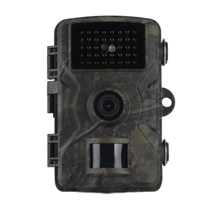 Tavvitaimp18 HD outdoor trail camera with 16MP, night vision, and motion activation for wildlife surveillance.