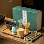 8-piece gift set Green Gold