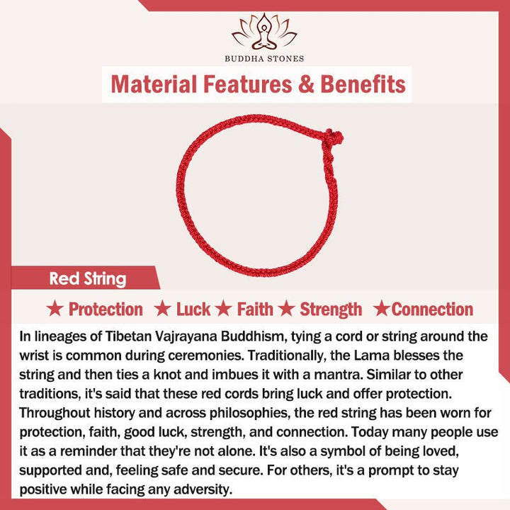 Unisex 925 Sterling Silver Lucky Red Braided Bracelet Anklet - Lexians