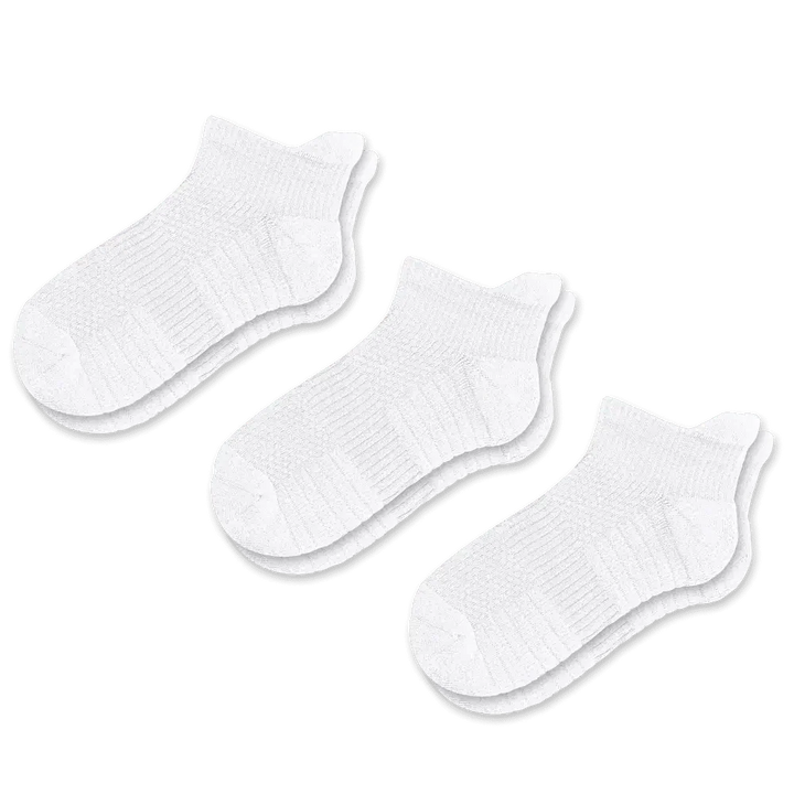 Unisex ankle compression socks, providing gentle, sustained pressure for foot and ankle wellness