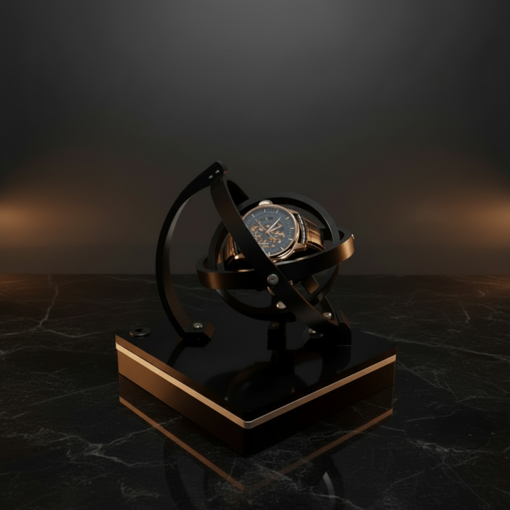 Unisex automatic watch winder ensures quiet operation, perfect for luxury watch collectors seeking silent storage.
