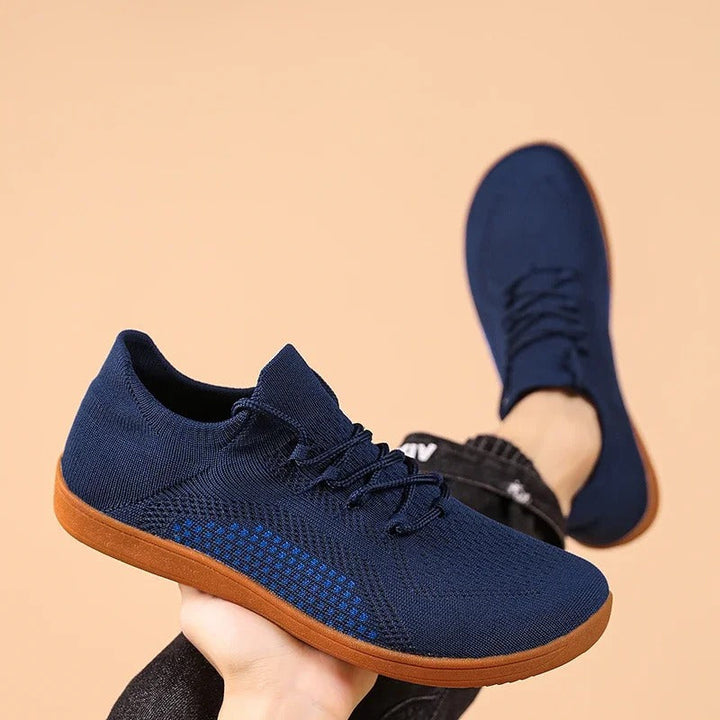 Front view of Barefoot Knit Sneakers, showing the athletic yet casual style