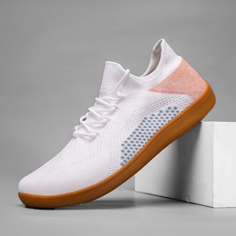 Barefoot Knit Sneakers for unisex wear, promoting natural foot alignment & flexibility