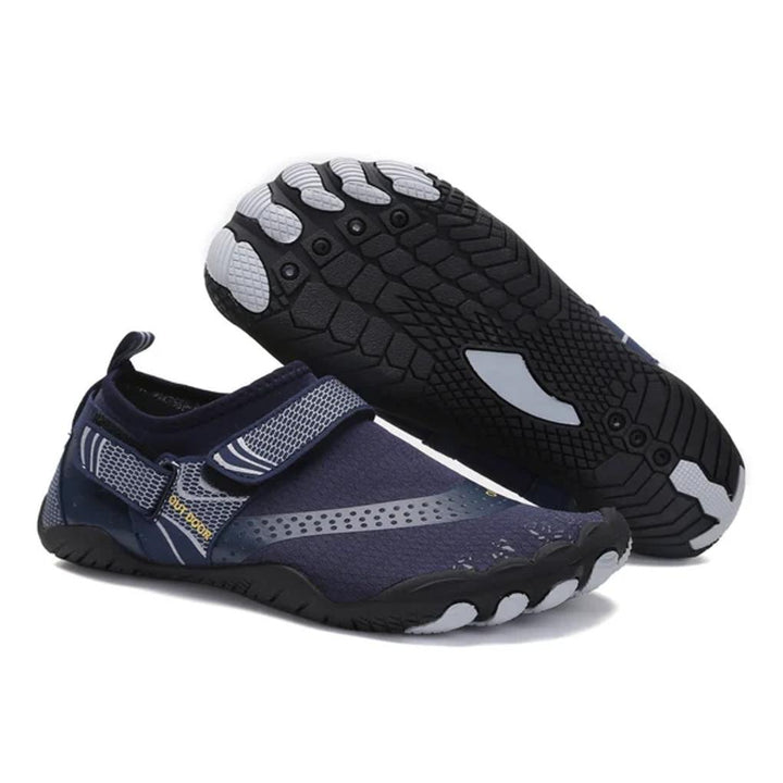 Unisex barefoot water shoes for ultimate comfort & grip. Quick-dry aqua footwear for beach & swim.