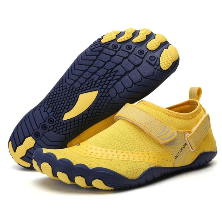 Unisex water shoes, designed for ultimate comfort and secure grip on wet surfaces. Perfect for any outdoor activity.