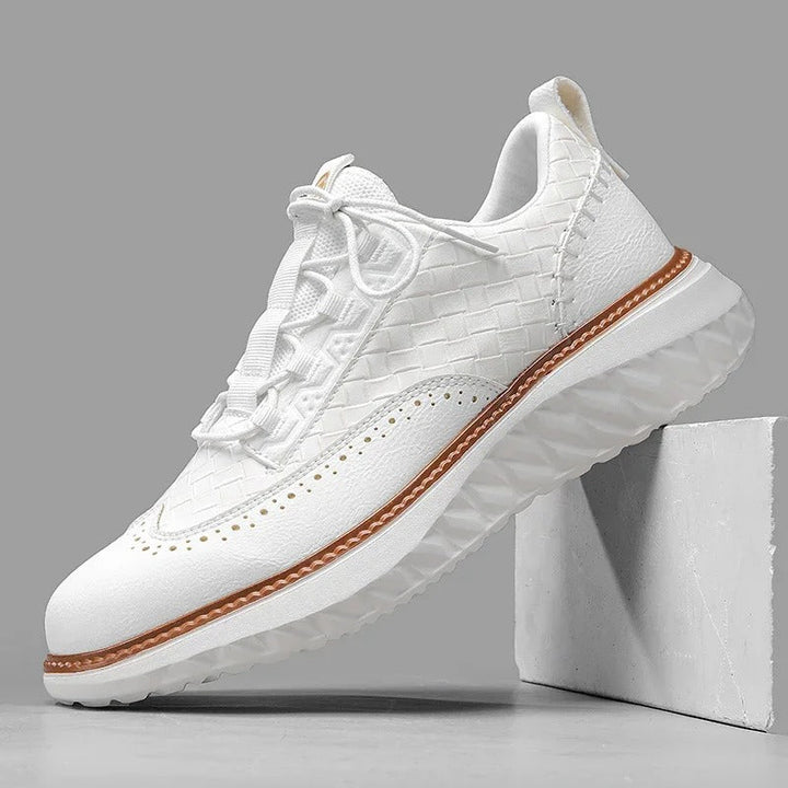 Blue lightweight sneakers, providing exceptional everyday comfort for diverse activities.