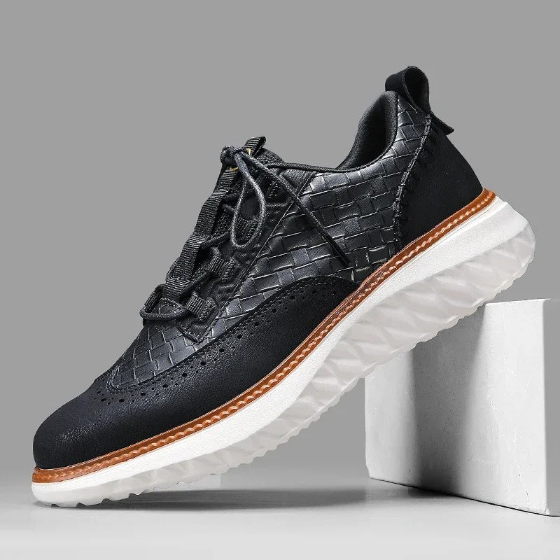 Lightweight blue athletic sneakers, designed for unisex everyday comfort and breathability.