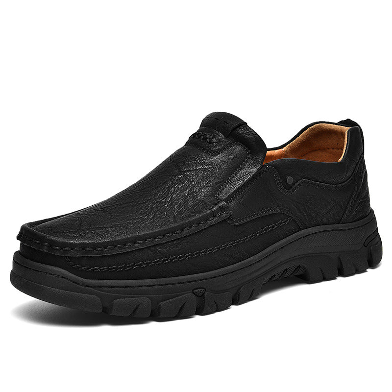 Side view of slip-resistant orthopedic boots designed for comfort and healthy posture