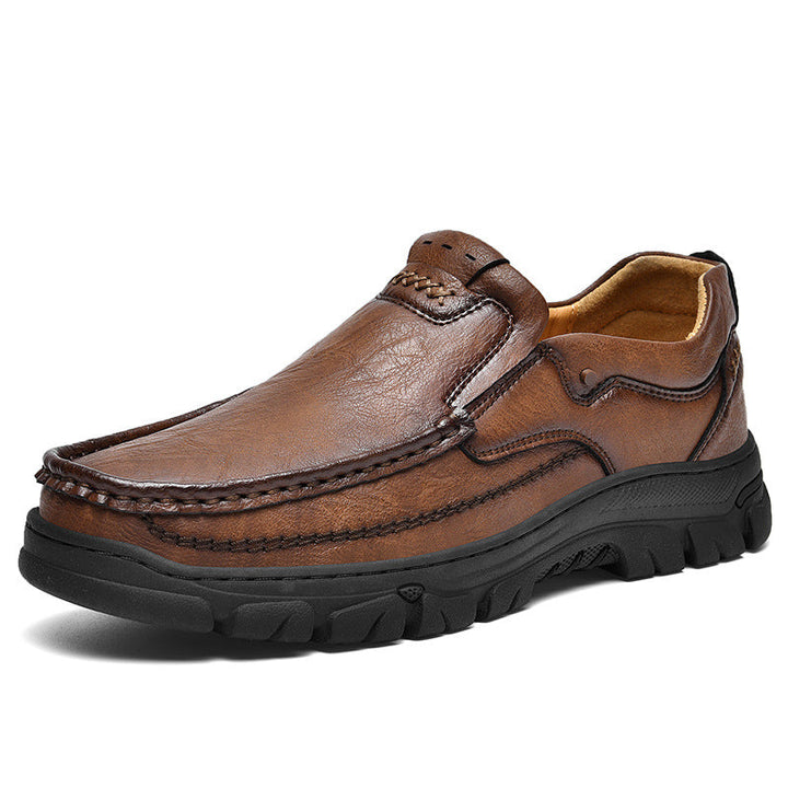 Unisex leather orthopedic boots, all-rounder footwear for improved posture and support