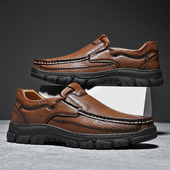 Unisex orthopedic comfort boots with arch support, made from premium leather for healthy posture