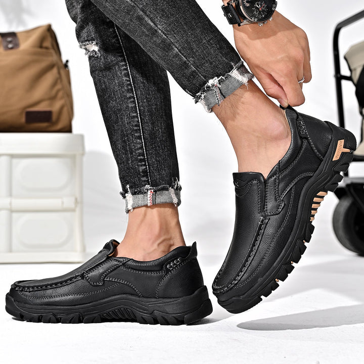 Unisex brown orthopedic comfort boot, crafted for maximum foot health and stability