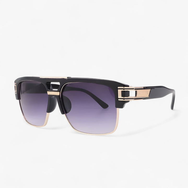 Stylish UV400 mirrored sunglasses for summer, Calvero retro design.