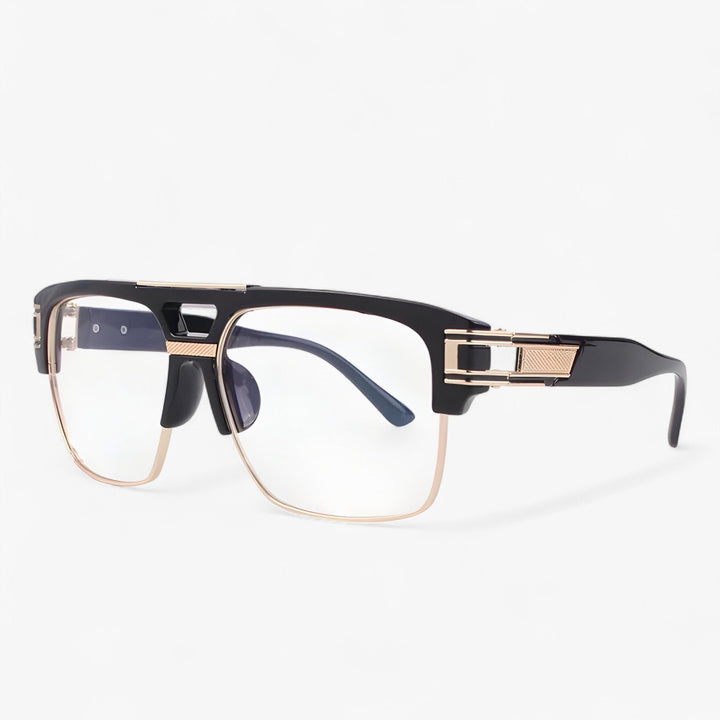 Modern retro mirrored sunglasses, Calvero design offering full UV400 protection.