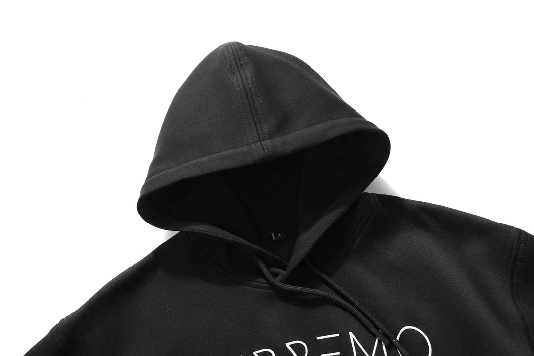 Classic comfort hoodie in a neutral color, a staple pullover for men and women