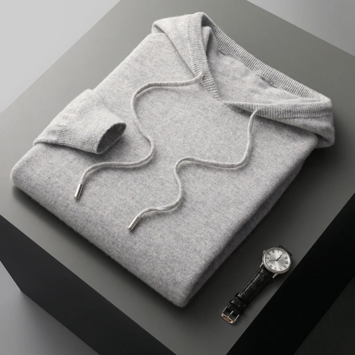 Unisex Classic Comfort Pullover Hoodie, light blue, soft knit hoodie, comfort