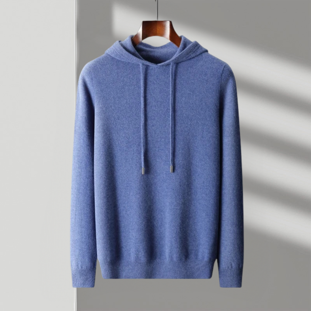 Unisex Classic Comfort Pullover Hoodie, folded neatly, ready for shipping
