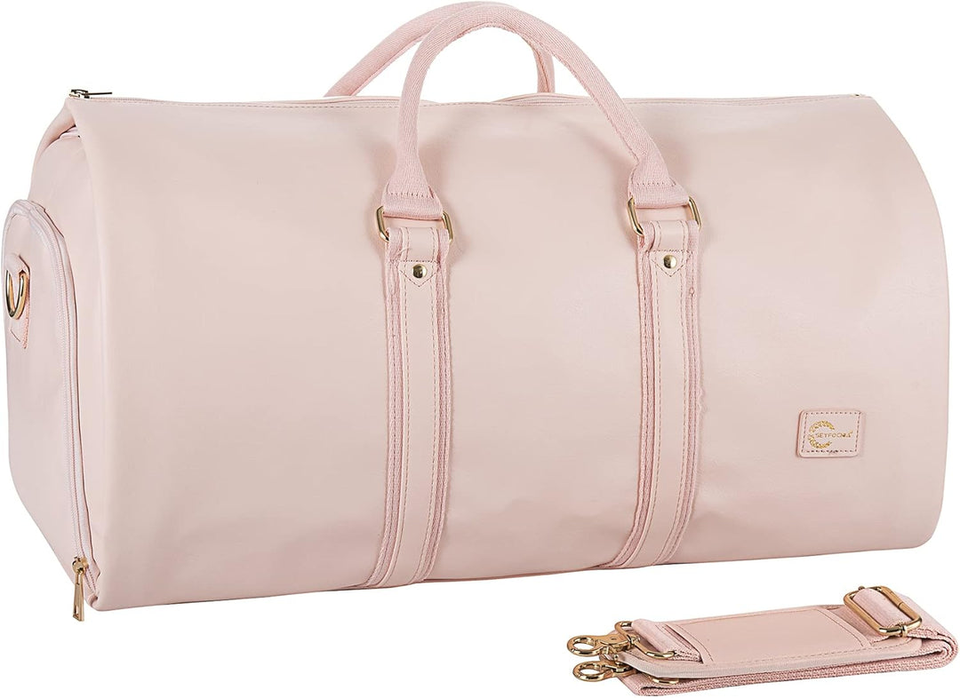 Lightweight carry-on weekender bag, perfect for quick getaways & travel convenience.