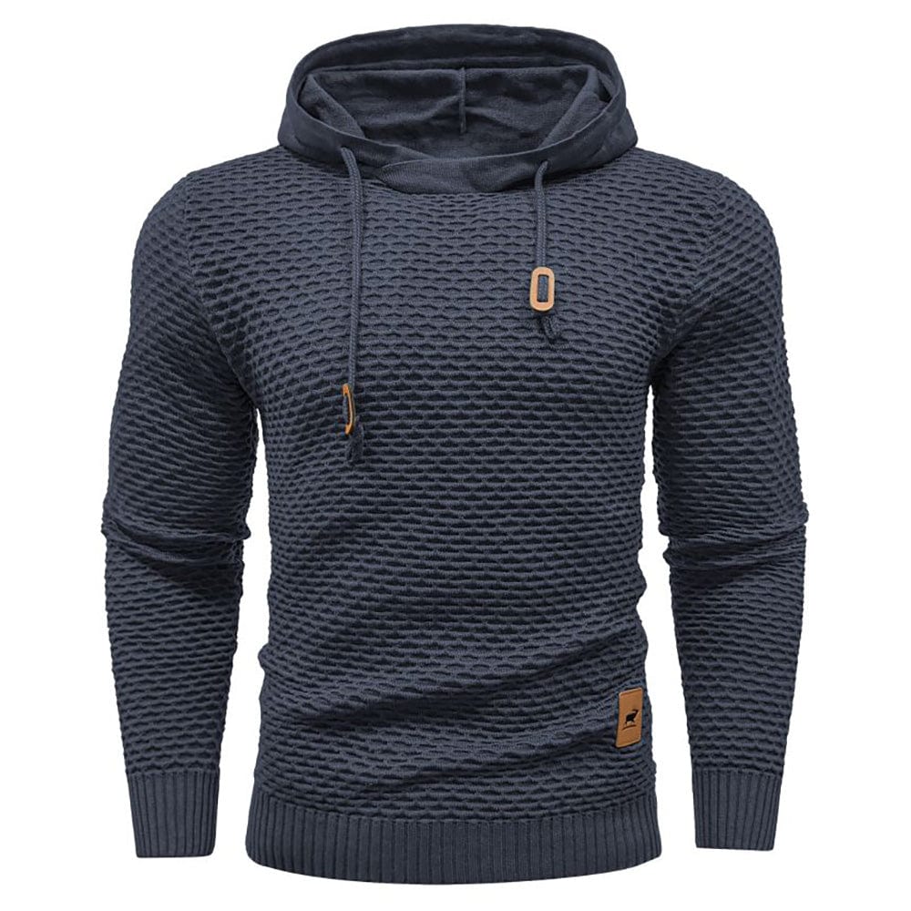 Unisex Everyday Comfort Fleece Pullover Hoodie, charcoal gray, front view