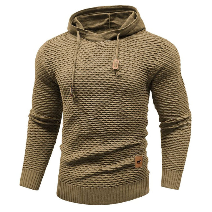 Unisex Everyday Comfort Pullover Hoodie in classic white, soft fleece texture