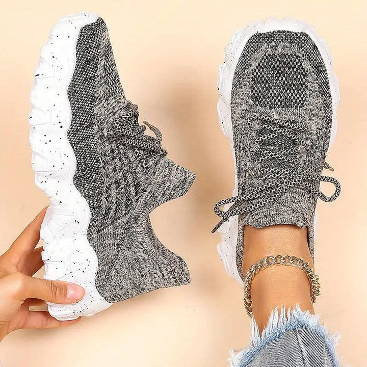 Unisex Everyday Comfort Low-Top Sneakers, dark gray, a practical and comfortable choice for walking and work