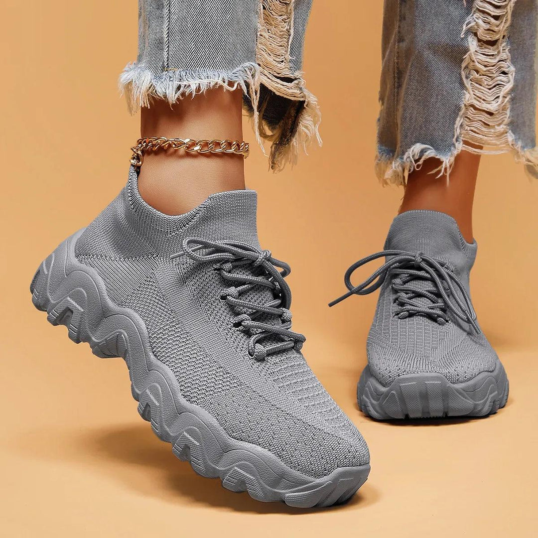Unisex Everyday Comfort Low-Top Sneakers, light purple, a soft hue for everyday and comfort footwear
