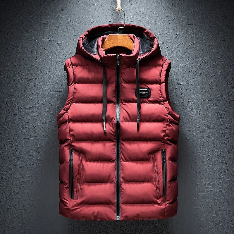 Unisex Puffer Vest in a sleek design, offering warm and lightweight layering for any outfit