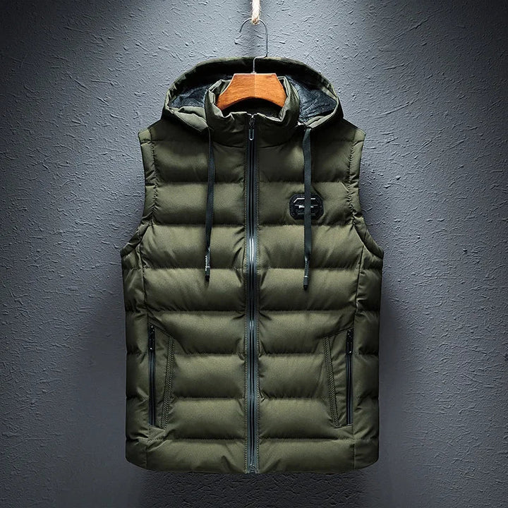 Comfortable Everyday Puffer Vest, a casual and warm outerwear option for all seasons